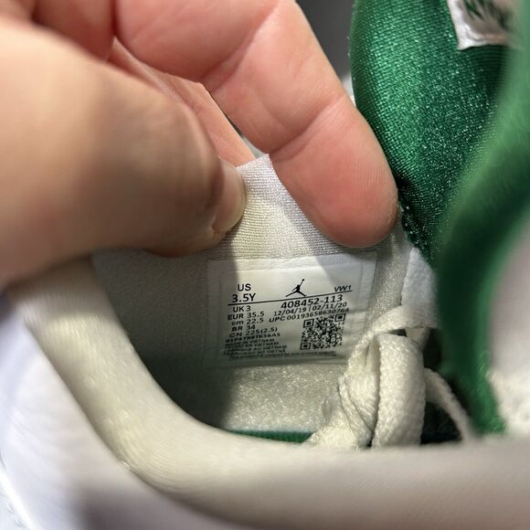 Nike Shoes Air Jordan 4 Retro GS “Metallic Green” 2024 - Picture 10 of 10